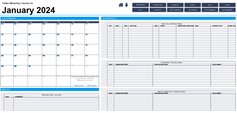 FREE DOWNLOAD > Download the 2023 Yearly Calendar with Week Numbers